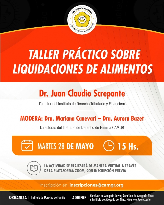TALLER PRÁCTICO SOBRE LIQUIDACIONES DE ALIMENTOS